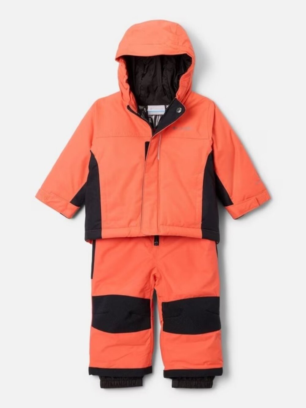 Columbia Buga III Toddler Snowsuit Matching Jacket and Bib | Zing/Black | sz 3T